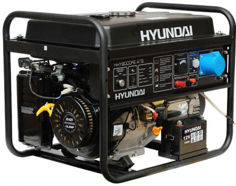 Генератор бензиновый Hyundai HHY 9000FE