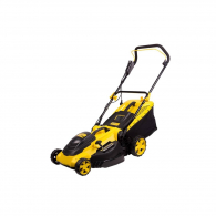 Газонокосилка эл. CHAMPION EM4118 (1,8 кВт пласт.+ткань травосб. 50л ширина 420мм 25-75мм, 13кг)