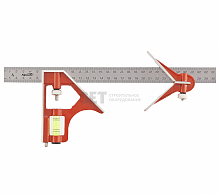 Угольник, 300 мм, металлический, комбинированный SPARTA