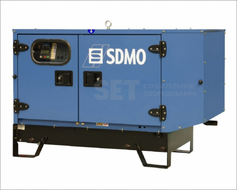 Дизельный генератор SDMO K16 в кожухе