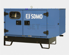 Дизельный генератор SDMO T 9KM в кожухе