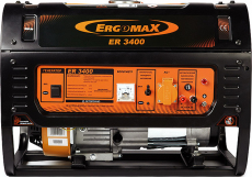 Бензиновый генератор ERGOMAX ER3400