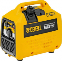 Генератор инверторный DENZEL GS-1100iS, 1,1 кВт, 230 В, закрытый корпус, ручной старт// DENZEL