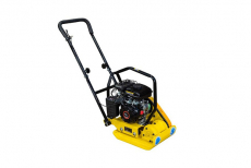 Виброплита 45 кг, 8,5кН (Loncin) без бака, коврик, колесный комплект TOR T-50