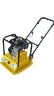Виброплита 80 кг, 15 кН (Loncin) без бака TOR C-90
