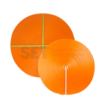 Лента текстильная для ремней TOR 100 мм 15000 кг (оранжевый)