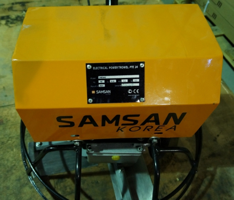 Затирочная машина электрическая Samsan PTE 24 (220В/380В, 2,2 кВт, 600мм)