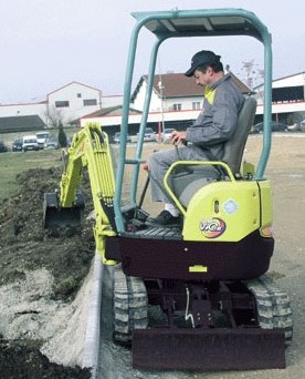 мини-экскаватор Ammann-Yanmar